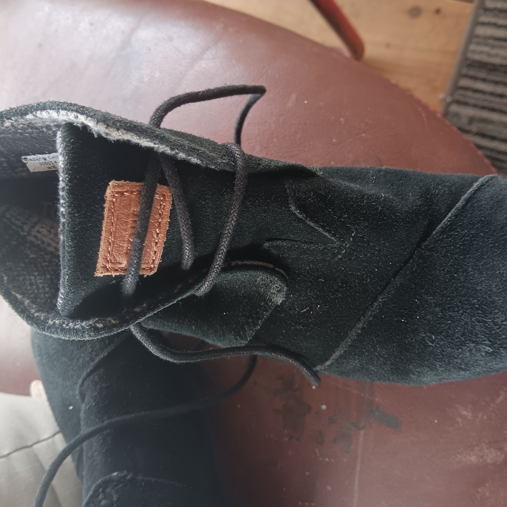 Women's Black Suede Shoes